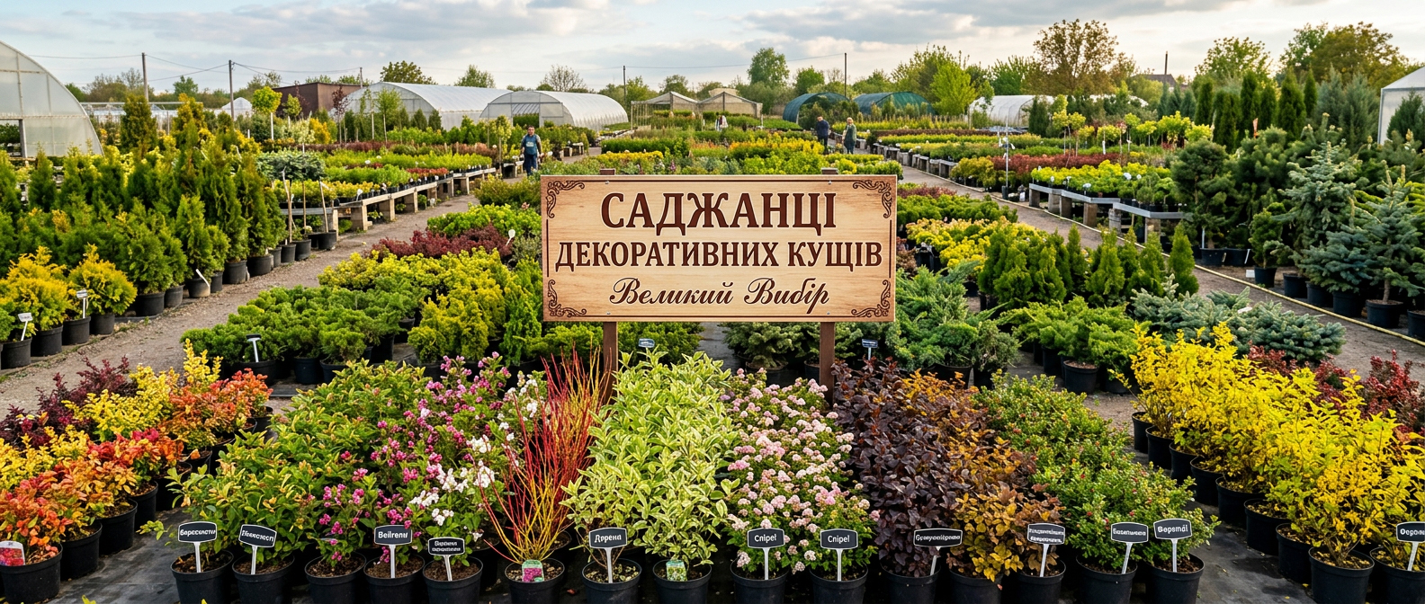 Декоративні кущі